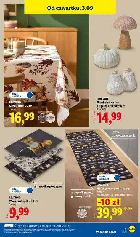 Lidl - gazetka promocyjna Katalog od poniedziałku 31.08 do soboty 05.09 - strona 37