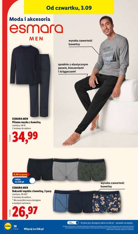 Lidl - gazetka promocyjna Katalog od poniedziałku 31.08 do soboty 05.09 - strona 44