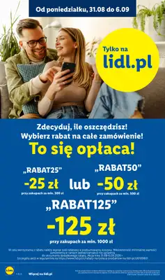 Lidl - gazetka promocyjna Katalog od poniedziałku 31.08 do soboty 05.09 - strona 6