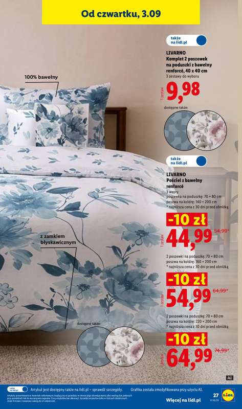 Lidl - gazetka promocyjna Katalog od poniedziałku 31.08 do soboty 05.09 - strona 33