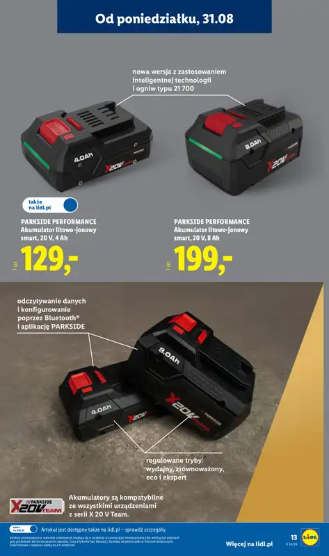 Lidl - gazetka promocyjna Katalog od poniedziałku 31.08 do soboty 05.09 - strona 17