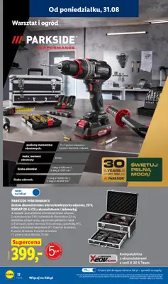 Lidl - gazetka promocyjna Katalog od poniedziałku 31.08 do soboty 05.09 - strona 16