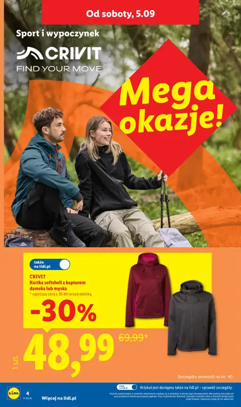 Lidl - gazetka promocyjna Katalog od poniedziałku 31.08 do soboty 05.09 - strona 4