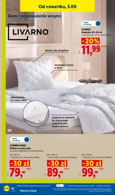 Lidl - gazetka promocyjna Katalog od poniedziałku 31.08 do soboty 05.09 - strona 34