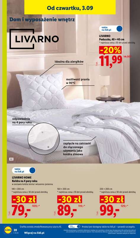 Lidl - gazetka promocyjna Katalog od poniedziałku 31.08 do soboty 05.09 - strona 34