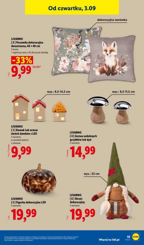Lidl - gazetka promocyjna Katalog od poniedziałku 31.08 do soboty 05.09 - strona 39