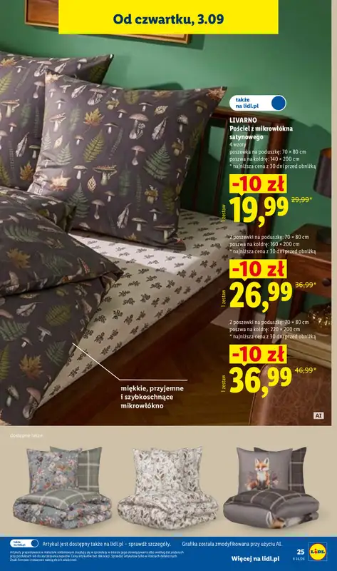 Lidl - gazetka promocyjna Katalog od poniedziałku 31.08 do soboty 05.09 - strona 31