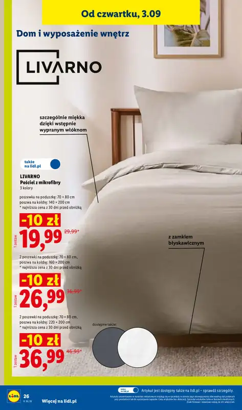 Lidl - gazetka promocyjna Katalog od poniedziałku 31.08 do soboty 05.09 - strona 32