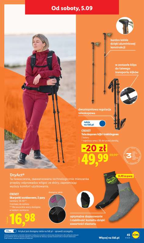 Lidl - gazetka promocyjna Katalog od poniedziałku 31.08 do soboty 05.09 - strona 53