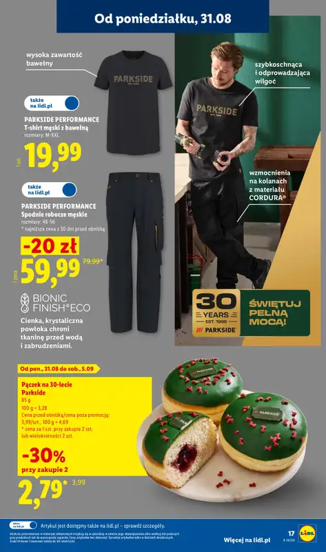 Lidl - gazetka promocyjna Katalog od poniedziałku 31.08 do soboty 05.09 - strona 21