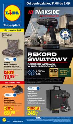 Lidl - gazetka promocyjna Katalog od poniedziałku 31.08 do soboty 05.09
