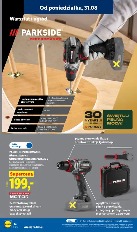 Lidl - gazetka promocyjna Katalog od poniedziałku 31.08 do soboty 05.09 - strona 18