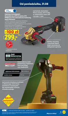 Lidl - gazetka promocyjna Katalog od poniedziałku 31.08 do soboty 05.09 - strona 15