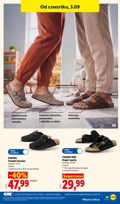Lidl - gazetka promocyjna Katalog od poniedziałku 31.08 do soboty 05.09 - strona 45