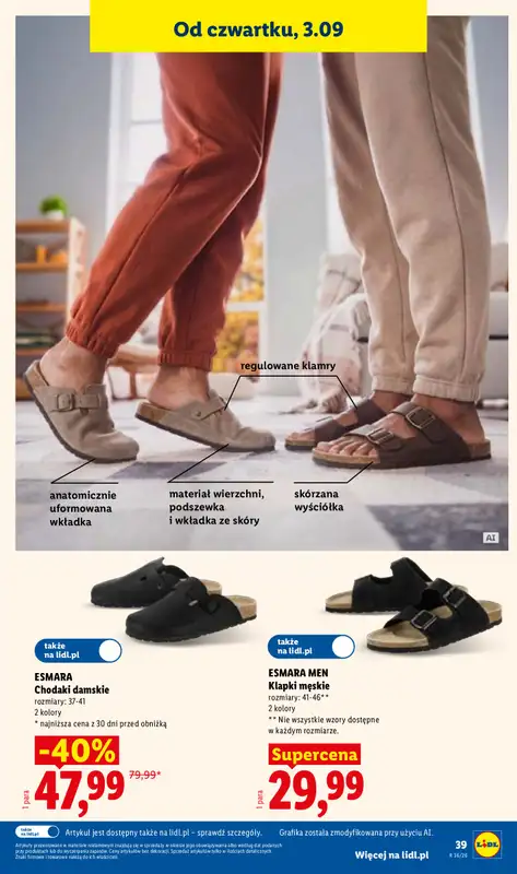 Lidl - gazetka promocyjna Katalog od poniedziałku 31.08 do soboty 05.09 - strona 45