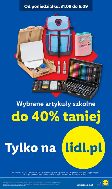 Lidl - gazetka promocyjna Katalog od poniedziałku 31.08 do soboty 05.09 - strona 9
