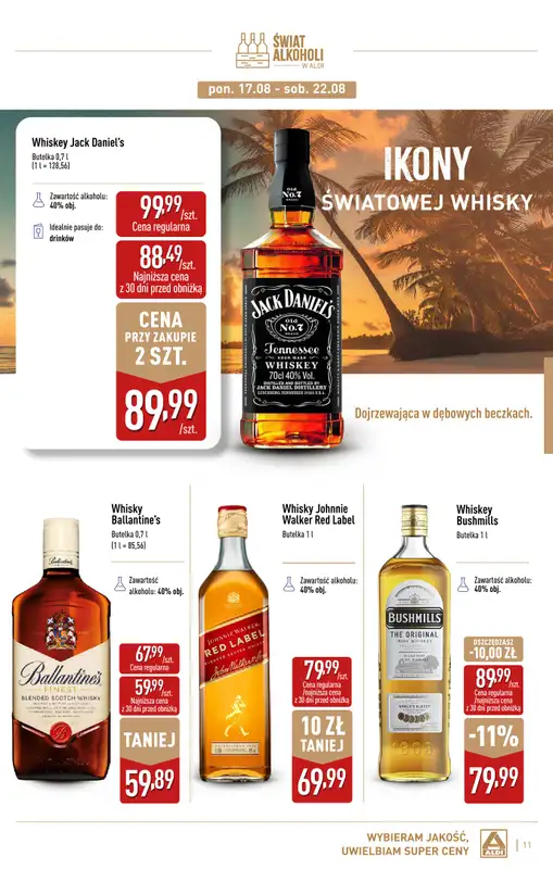 Aldi - gazetka promocyjna Świat alkoholi od poniedziałku 03.08 do niedzieli 30.08 - strona 12