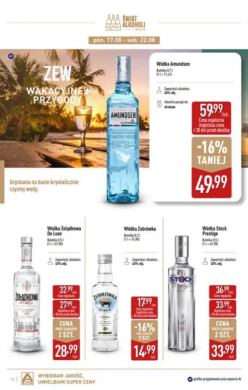 Aldi - gazetka promocyjna Świat alkoholi od poniedziałku 03.08 do niedzieli 30.08 - strona 11