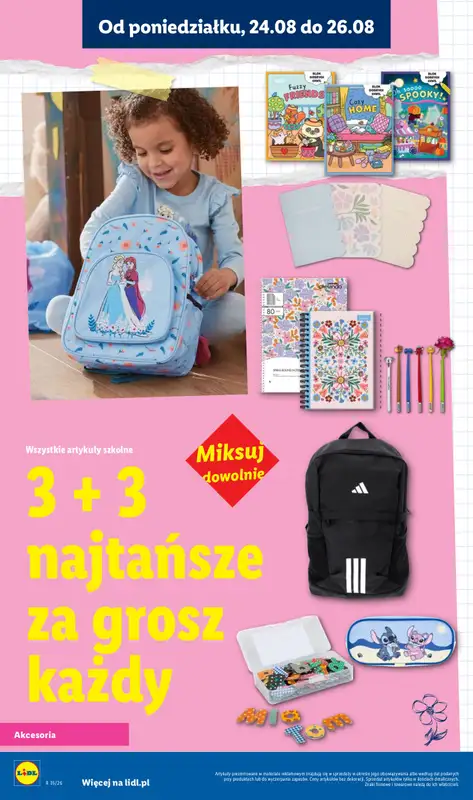 Lidl - gazetka promocyjna Kompletna Wyprawka W Megacenach od wtorku 14.07 do poniedziałku 31.08 - strona 66