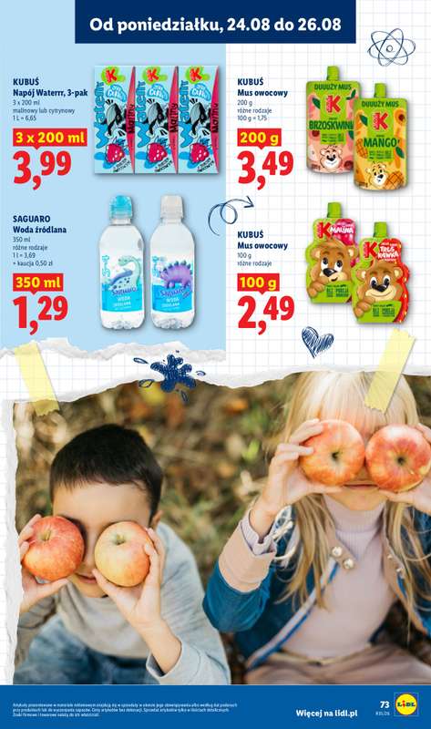 Lidl - gazetka promocyjna Kompletna Wyprawka W Megacenach od wtorku 14.07 do poniedziałku 31.08 - strona 77