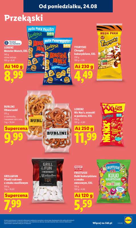 Lidl - gazetka promocyjna Oferta od poniedziałku od poniedziałku 24.08 do środy 26.08 - strona 81