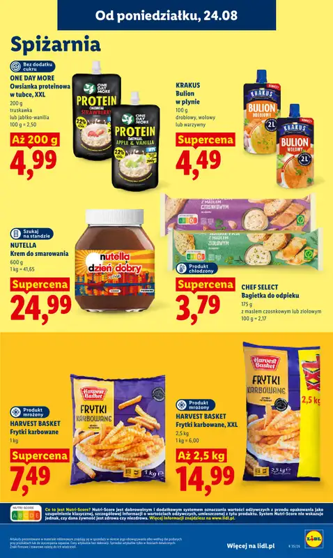 Lidl - gazetka promocyjna Oferta od poniedziałku od poniedziałku 24.08 do środy 26.08 - strona 87