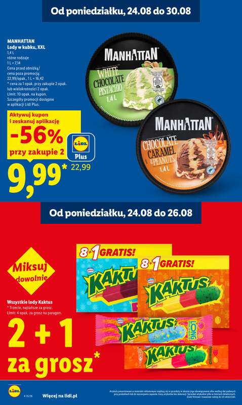 Lidl - gazetka promocyjna Oferta od poniedziałku od poniedziałku 24.08 do środy 26.08 - strona 20