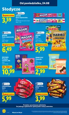 Lidl - gazetka promocyjna Oferta od poniedziałku od poniedziałku 24.08 do środy 26.08 - strona 84