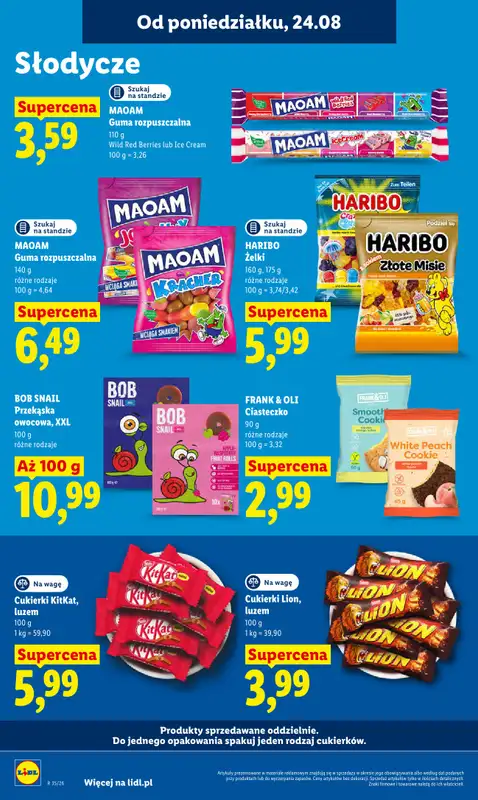 Lidl - gazetka promocyjna Oferta od poniedziałku od poniedziałku 24.08 do środy 26.08 - strona 84