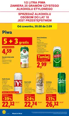 Lidl - gazetka promocyjna Oferta od poniedziałku od poniedziałku 24.08 do środy 26.08 - strona 76