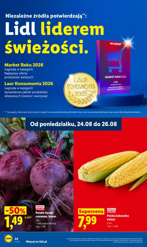 Lidl - gazetka promocyjna Oferta od poniedziałku od poniedziałku 24.08 do środy 26.08 - strona 36