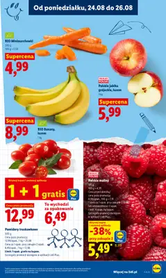 Lidl - gazetka promocyjna Oferta od poniedziałku od poniedziałku 24.08 do środy 26.08 - strona 67
