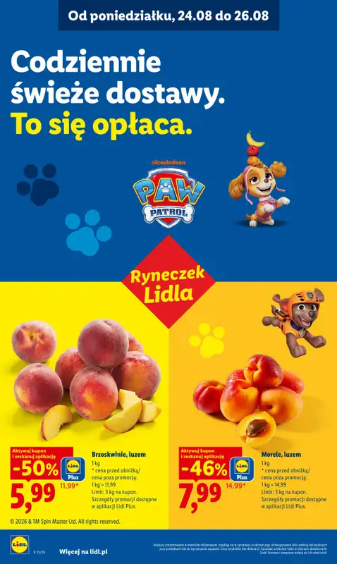Lidl - gazetka promocyjna Oferta od poniedziałku od poniedziałku 24.08 do środy 26.08 - strona 40