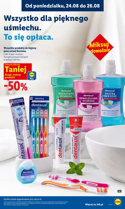 Lidl - gazetka promocyjna Oferta od poniedziałku od poniedziałku 24.08 do środy 26.08 - strona 89