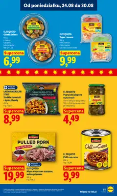 Lidl - gazetka promocyjna Oferta od poniedziałku od poniedziałku 24.08 do środy 26.08 - strona 63