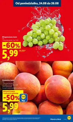 Lidl - gazetka promocyjna Oferta od poniedziałku od poniedziałku 24.08 do środy 26.08 - strona 17