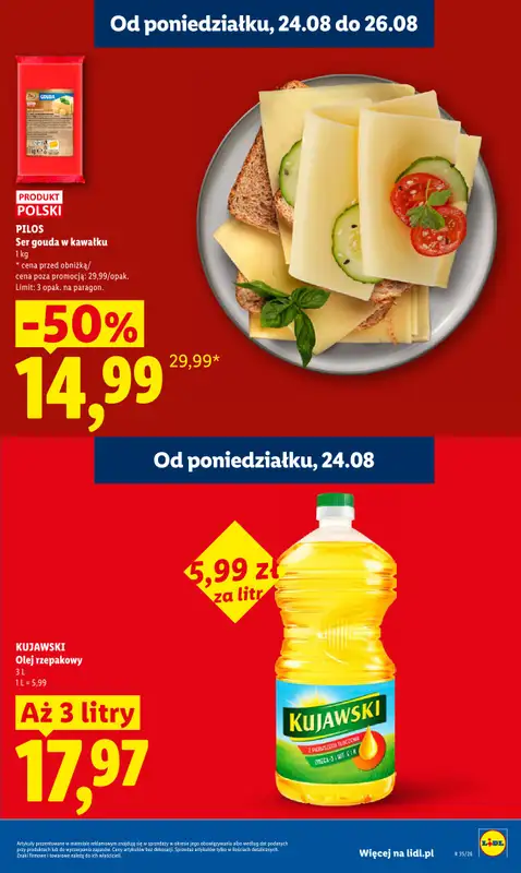 Lidl - gazetka promocyjna Oferta od poniedziałku od poniedziałku 24.08 do środy 26.08 - strona 11