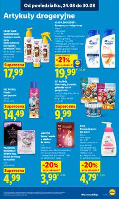 Lidl - gazetka promocyjna Oferta od poniedziałku od poniedziałku 24.08 do środy 26.08 - strona 91