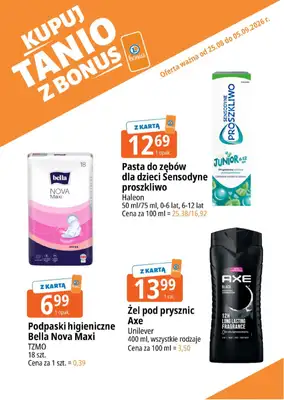 Leclerc - gazetka promocyjna Kupuj tanio z bonus od wtorku 25.08 do soboty 05.09 - strona 15