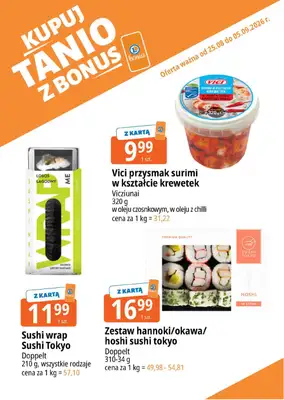 Leclerc - gazetka promocyjna Kupuj tanio z bonus od wtorku 25.08 do soboty 05.09 - strona 12