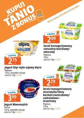 Leclerc - gazetka promocyjna Kupuj tanio z bonus od wtorku 25.08 do soboty 05.09 - strona 9