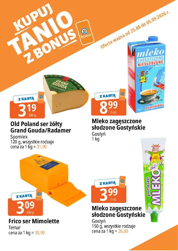 Leclerc - gazetka promocyjna Kupuj tanio z bonus od wtorku 25.08 do soboty 05.09 - strona 2