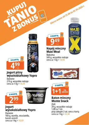 Leclerc - gazetka promocyjna Kupuj tanio z bonus od wtorku 25.08 do soboty 05.09 - strona 5