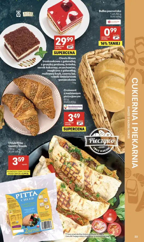 Delikatesy Centrum - gazetka promocyjna Gazetka  do środy 02.09 - strona 23