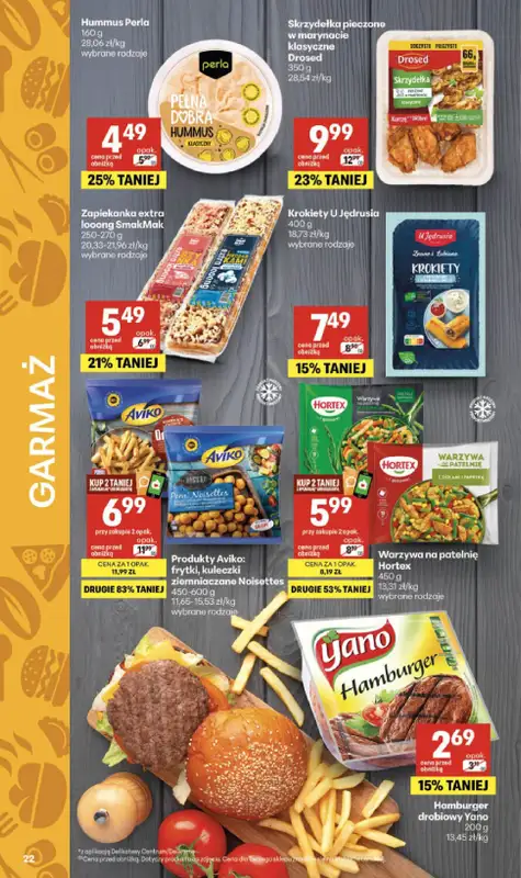 Delikatesy Centrum - gazetka promocyjna Gazetka  do środy 02.09 - strona 22