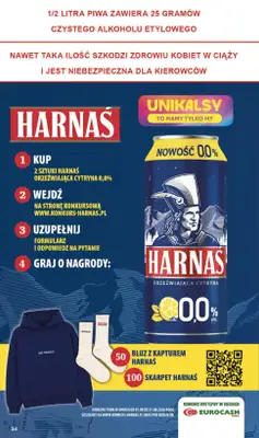 Delikatesy Centrum - gazetka promocyjna Gazetka  do środy 02.09 - strona 34