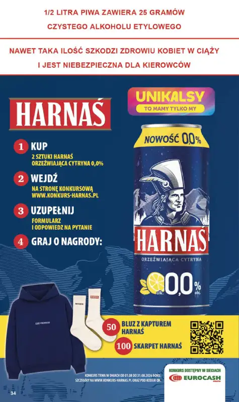 Delikatesy Centrum - gazetka promocyjna Gazetka  do środy 02.09 - strona 34