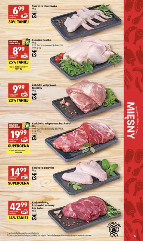 Delikatesy Centrum - gazetka promocyjna Gazetka  do środy 02.09 - strona 17