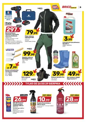 Bricomarche - gazetka promocyjna Gazetka od środy 26.08 do soboty 05.09 - strona 6