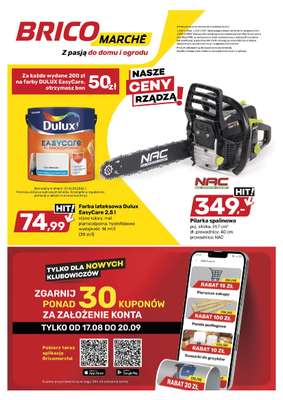 Bricomarche - gazetka promocyjna Gazetka od środy 26.08 do soboty 05.09